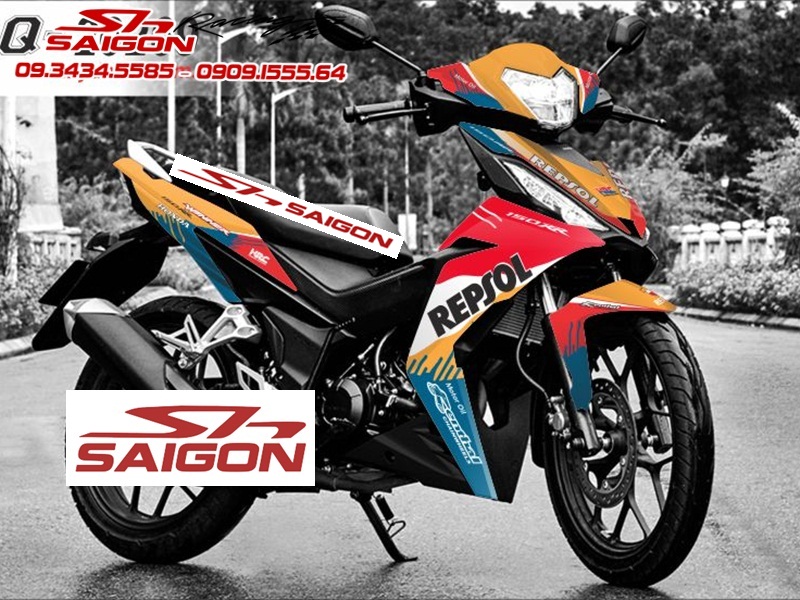 ĐỘ TEM TRÙM XE HONDA WINNER