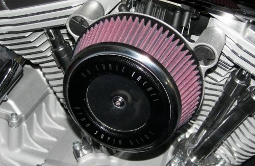 lọc gió xe máy bị bẩn