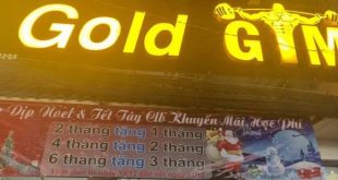 phòng tập Gold Gym quận 10