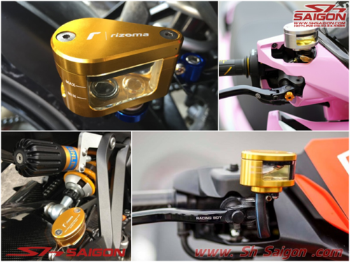 Bình dầu Rizoma độ cho xe Sh Việt 2015 2016