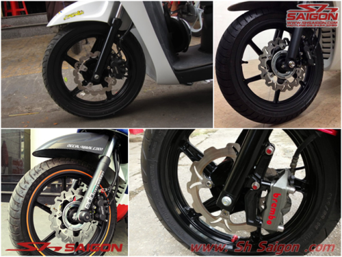 Dĩa thắng Brembo - Dĩa thắng độ cao cấp