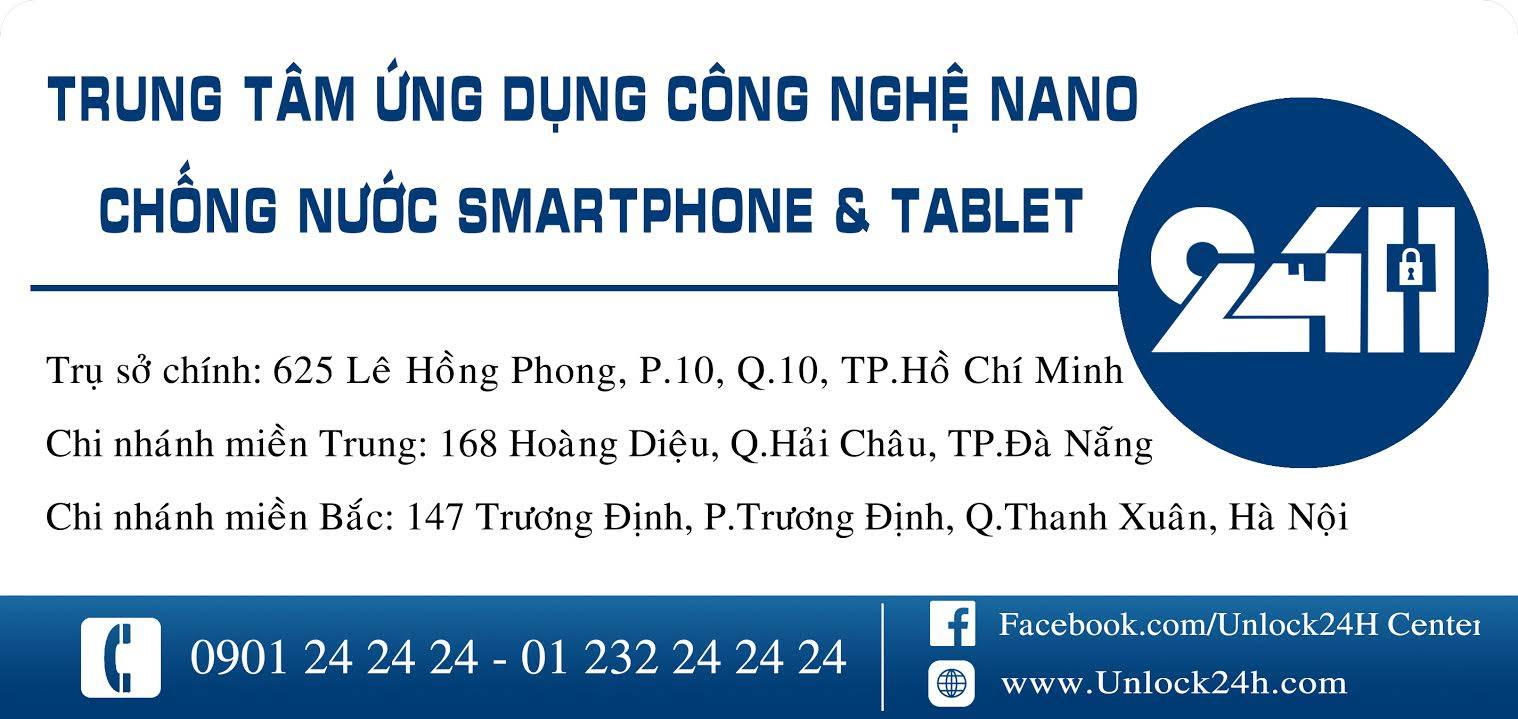 Công nghệ phủ super nano chống nước cho điện thoại iPhone, iPad
