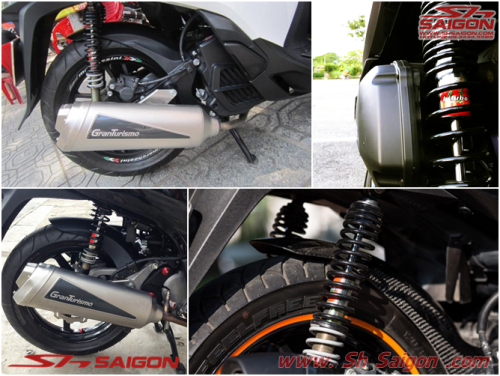 Độ phuộc nhún Bitubo cho xe Honda Sh 2015 2016