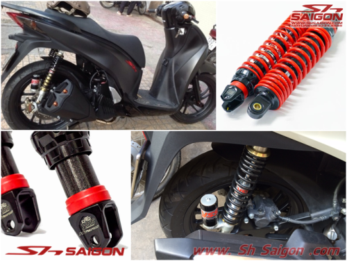 Độ phuộc nhún YSS Thái Lan cho xe Honda Sh 2015 2016