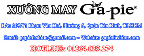 xuong may ao thun tron dong phuc bao ho lao dong 500x197 Áo sơ mi nam công sở đẹp, hàng hiệu, giá rẻ 2014 Xưởng may Gapie Fashion